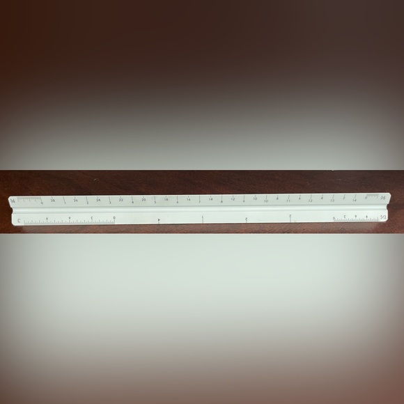 Staedtler Architect Scale Ruler - Picture 2 of 2